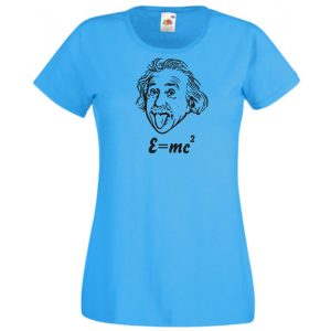 Einstein - Agymenők stílus női rövid ujjú póló