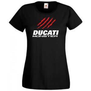 Motor fan Ducati Monster női rövid ujjú póló