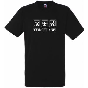 Humor - Triatlon férfi rövid ujjú póló