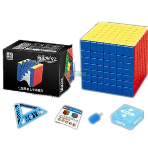 MOYU Meilong Professzionális mágneses Versenykocka 7x7x7 – 7M V2 verzió Rubik-kocka stílus