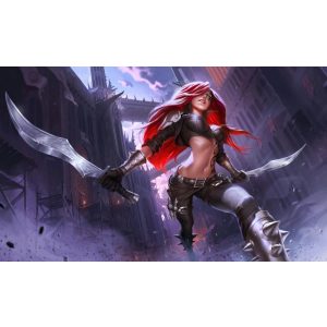 FanArt Anime - League of Legends - Katarina /G - poszter