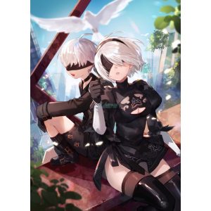 FanArt Anime - NieR Automata -H poszter