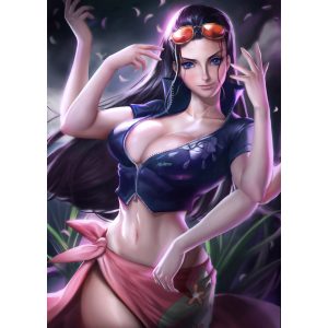 FanArt Anime Manga - One Piece - Nico Robin -F - poszter