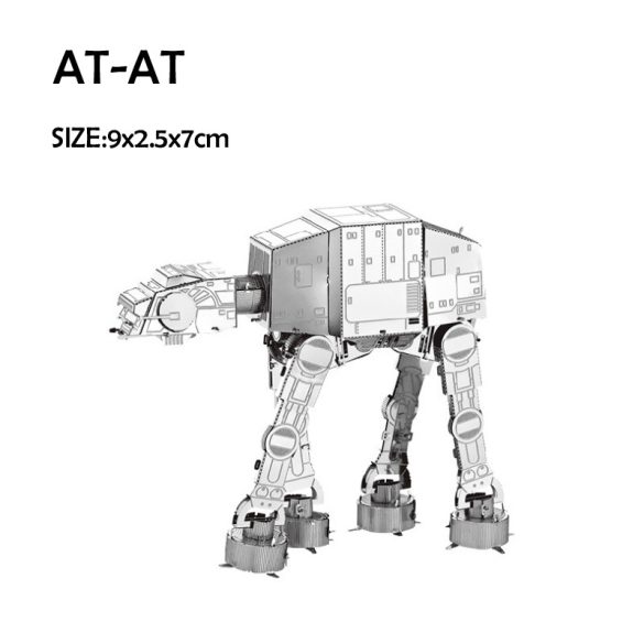 3D Metal Puzzle SW AT-AT lépegető