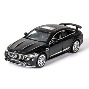 Autómdell, fém Mercedes AMG GT63 gyüjtőknek 1:32 - fekete, rajongóknak, gyüjtőknek