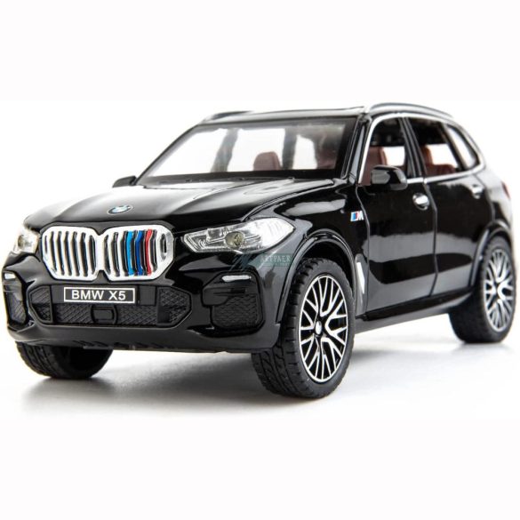 Fém autómodell BMW X5 MPower gyüjtőknek 1:32 - fekete OEM