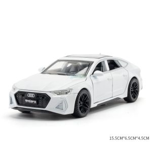 Fém autómodell 1:32 Audi RS-7 gyüjtőknek - fehér OEM