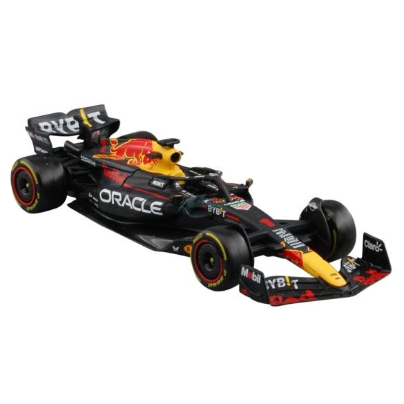 Bburago Prémium 1:24 modell 2023 F1 győztes Oracle Red Bull RB19 1 Max Verstappen - gyüjtőknek, vitrindobozban