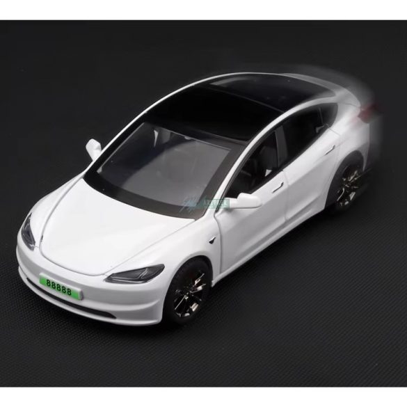 Fém autó model 1:32 Tesla 3 - gyüjtőknek OEM